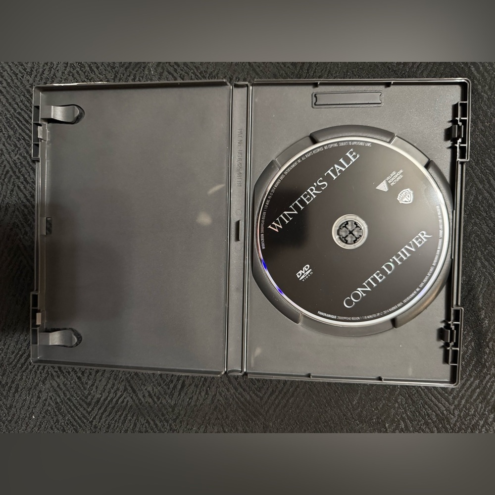 Winter's Tale DVD in Black Case